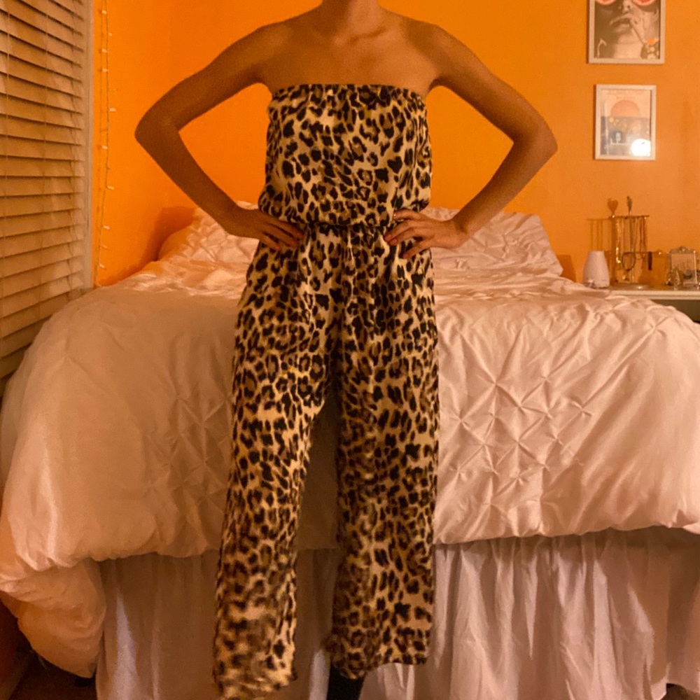 cheetah romper